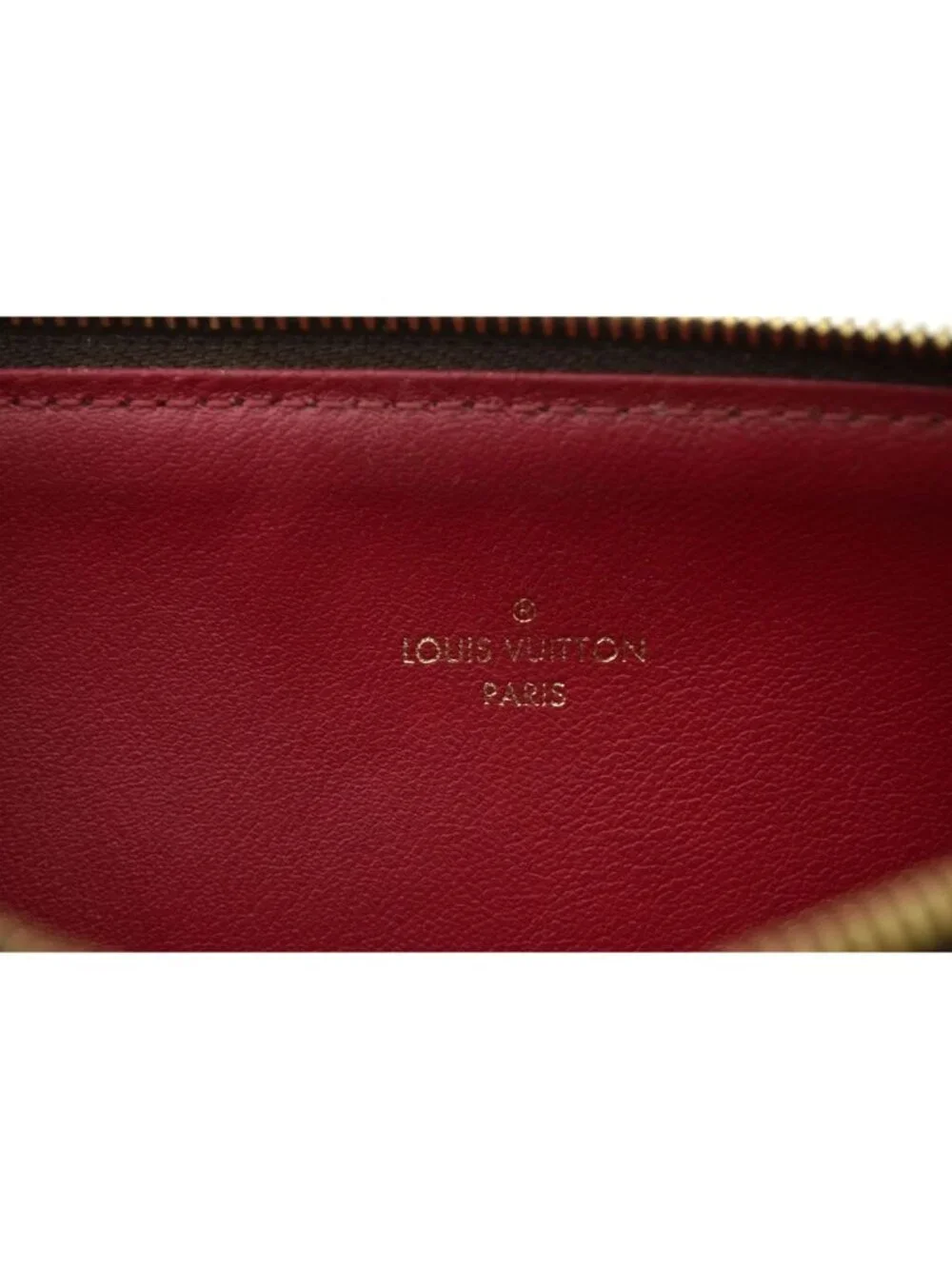 Louis Vuitton Pouch Flat Pochette Felicie Only Monogram Fuchsia